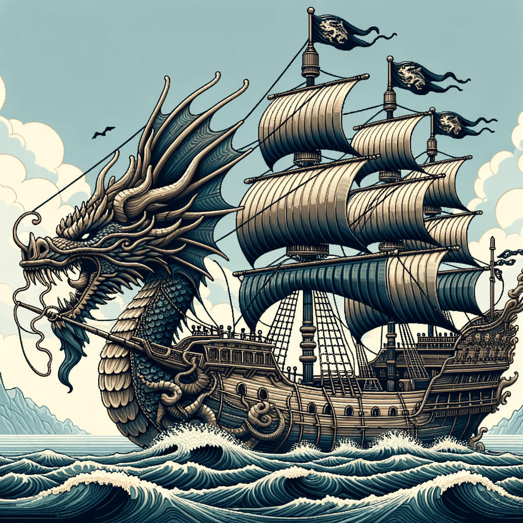 Dragon Ship Pirate